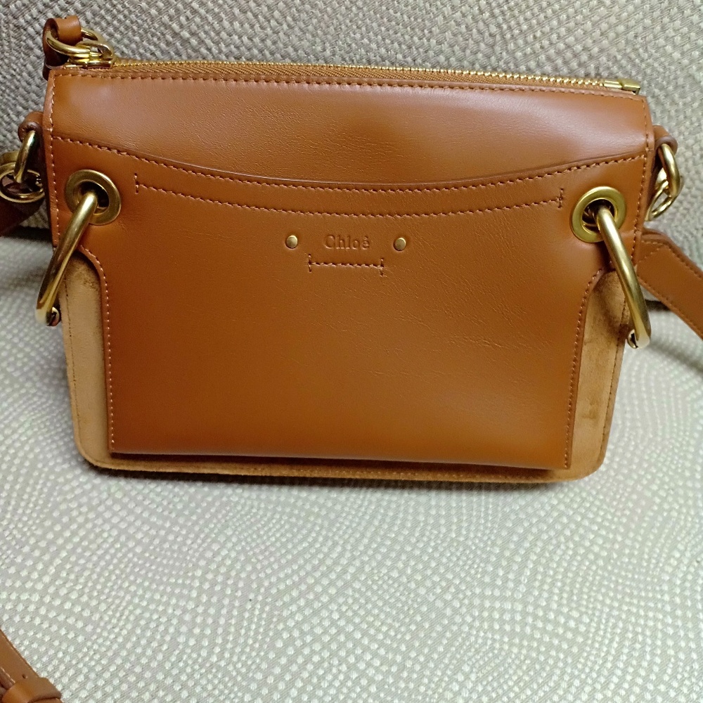 Chloe caramel crossbody bag